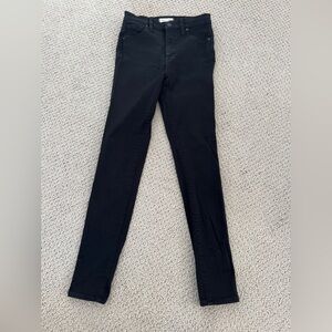 Madewell skinny high rise jeans